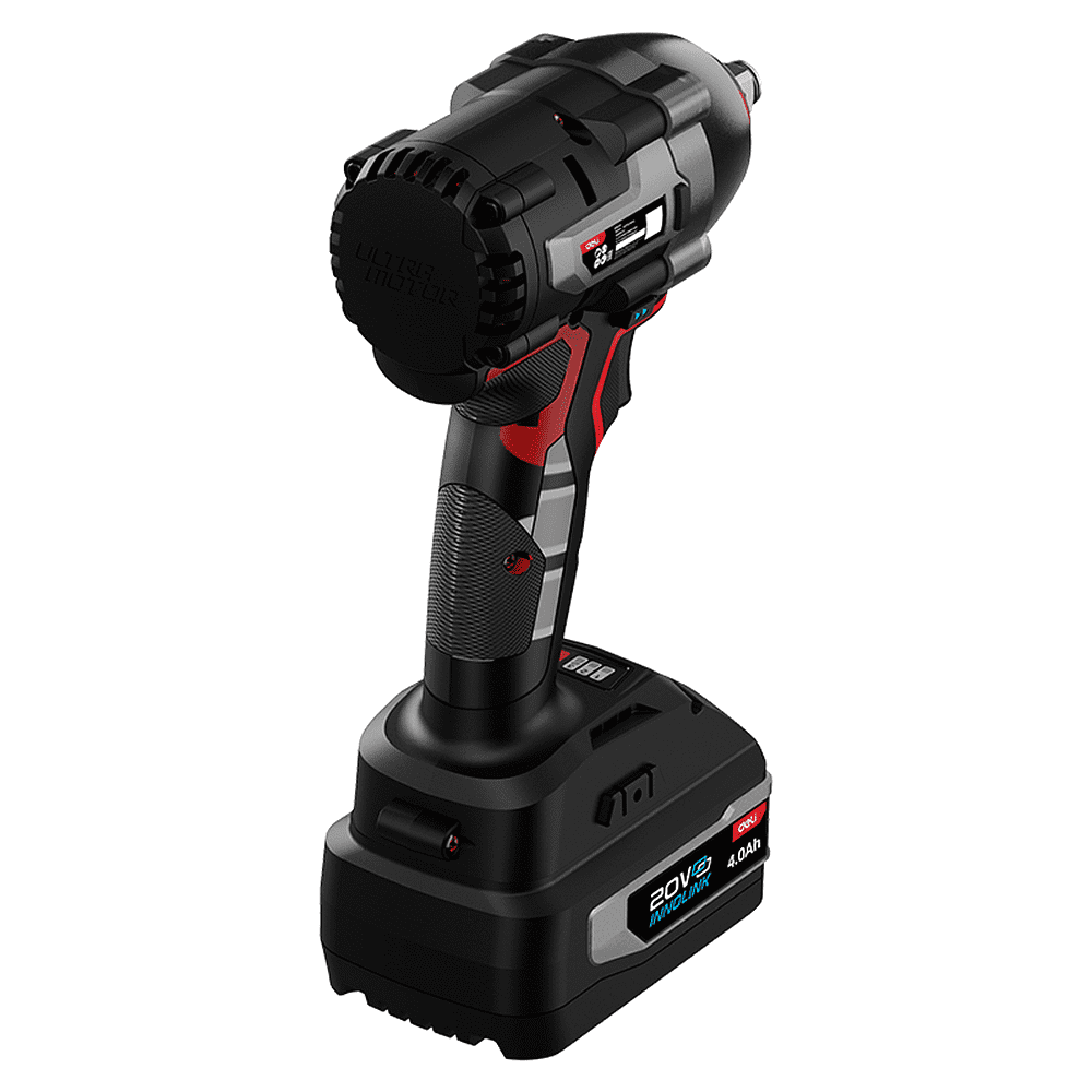 Аккумуляторный гайковерт Deli RS EDE231, 20 В, 500 Нм, 2 АКБ, 4 Ач, З/У 2А, коробка - 4