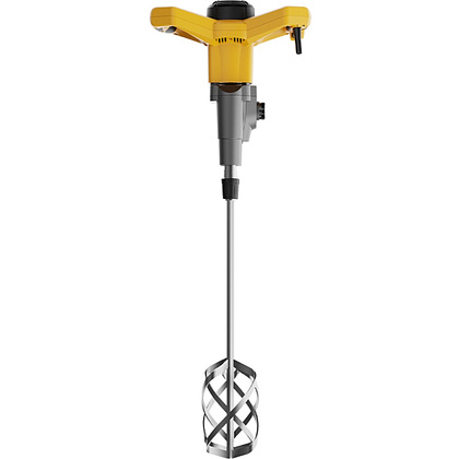 Миксер строительный Deli YS EDC177, 1800 Вт, 2 венчика, желтый - 5