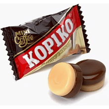 Карамель леденцовая "Kopico Cappuccino Candy", 108 гр