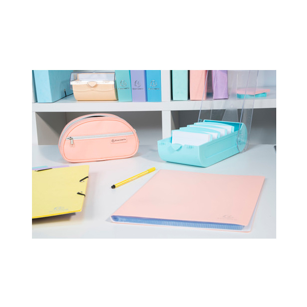 Папка с файлами "Aquarel", 50 карманов, ассорти - 9