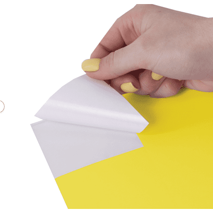 Этикетка самоклеящаяся "Staff", 70х37.1 мм, 50 листов, 24 шт, желтый - 3