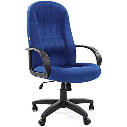 Кресло для руководителя "Chairman 685", ткань, пластик, серый - 5