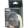 Рулетка Deli HS EHT8519, 5 м х 19 мм, Soft Touch, черный - 5