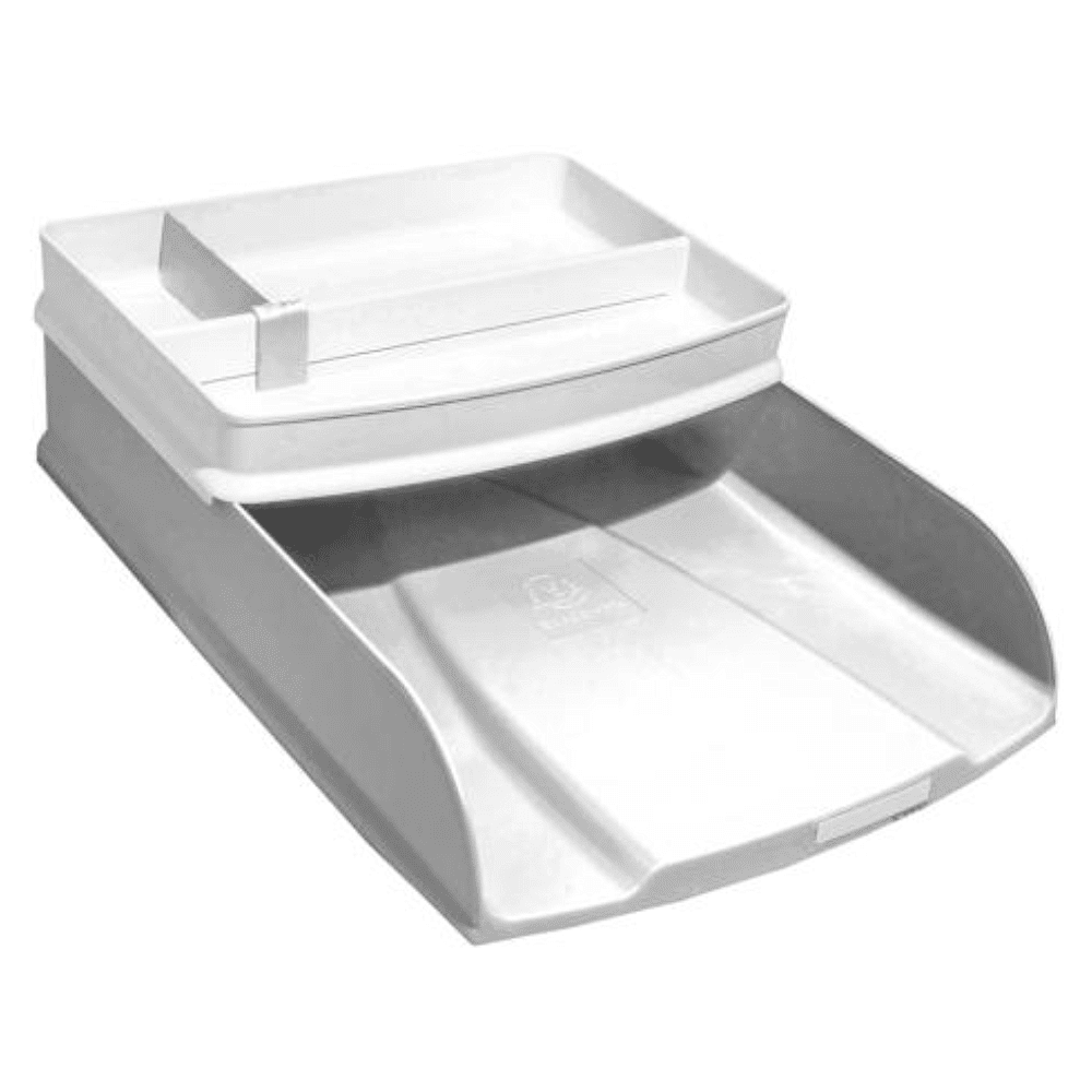 Подставка для канцелярских мелочей “Autentik”, 3 деления, белый - 5