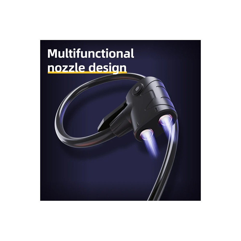 Насос велосипедный ножной Deli YS EDL880003, 9.6 bar/140 PSI - 6