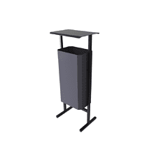 Урна уличная для мусора СТАНДАРТ, 50 л