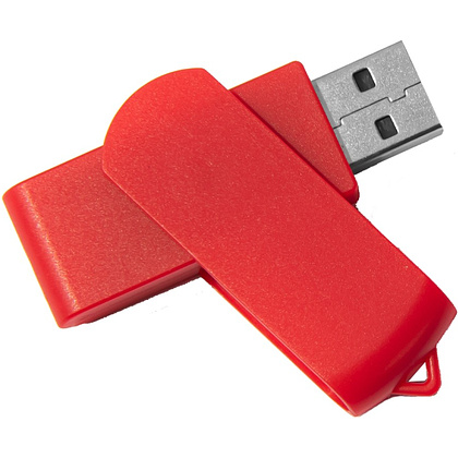 USB Flash накопитель 2.0 "Swing", 8 Gb, красный - 2