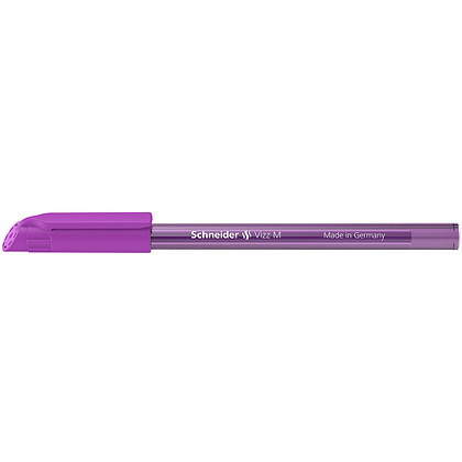 Ручка шариковая  "Schneider Vizz M", фиолетовый, стерж. фиолетовый - 3