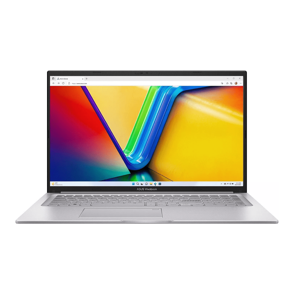 Ноутбук ASUS Vivobook 17 (X1704VA-AU443), 16GB, DOS, серебристый