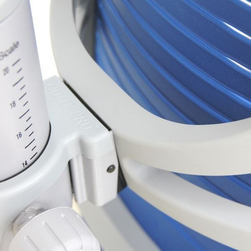 Кресло детское Comf-Pro С3 317 Chair, пластик, ткань, серый, пластик, корпус черный, серый, с чехлом салатовым - 4