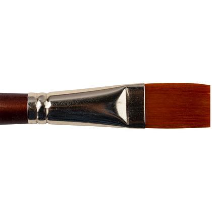 Кисть "Decola", синтетика, плоская, №9 - 2