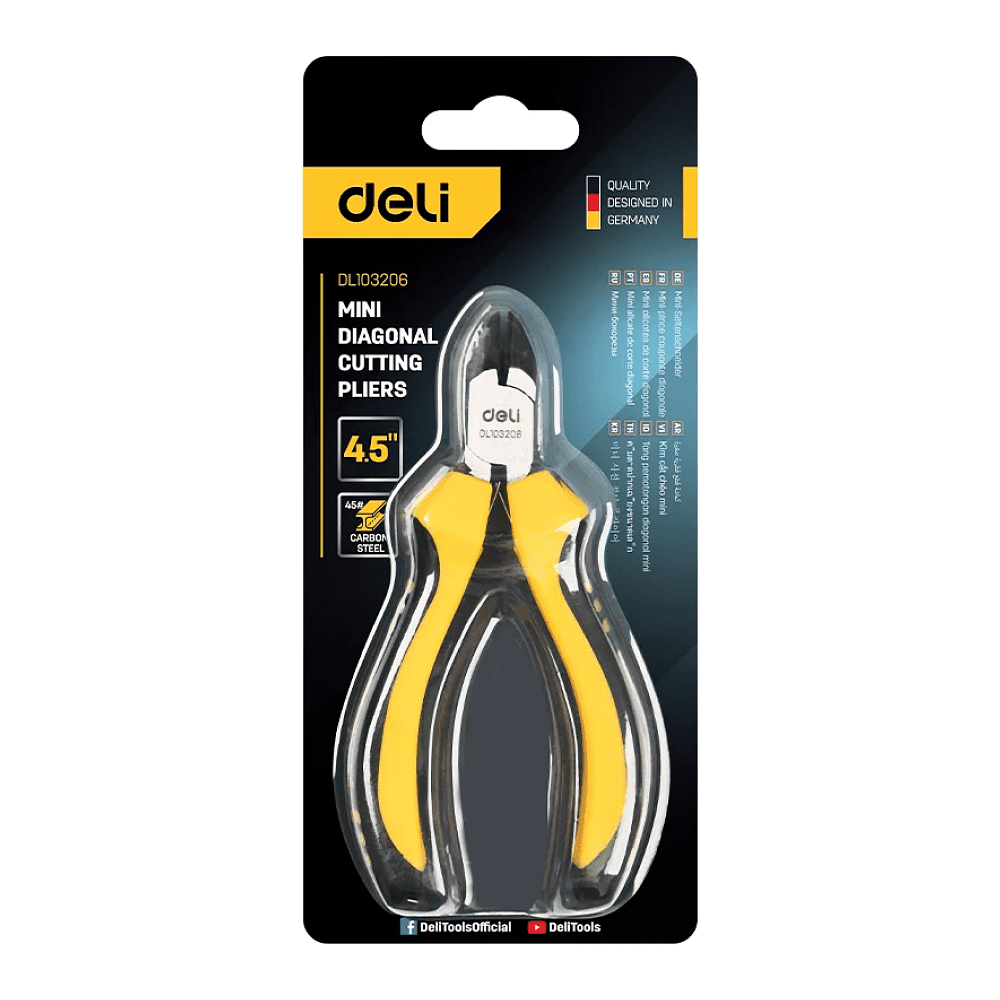 Мини-бокорезы Deli YS EDL103206, 110 мм - 7