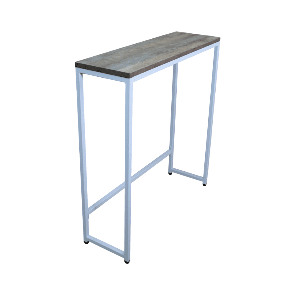 Стол консольный RION ALLERD, белый муар, Австралийское дерево