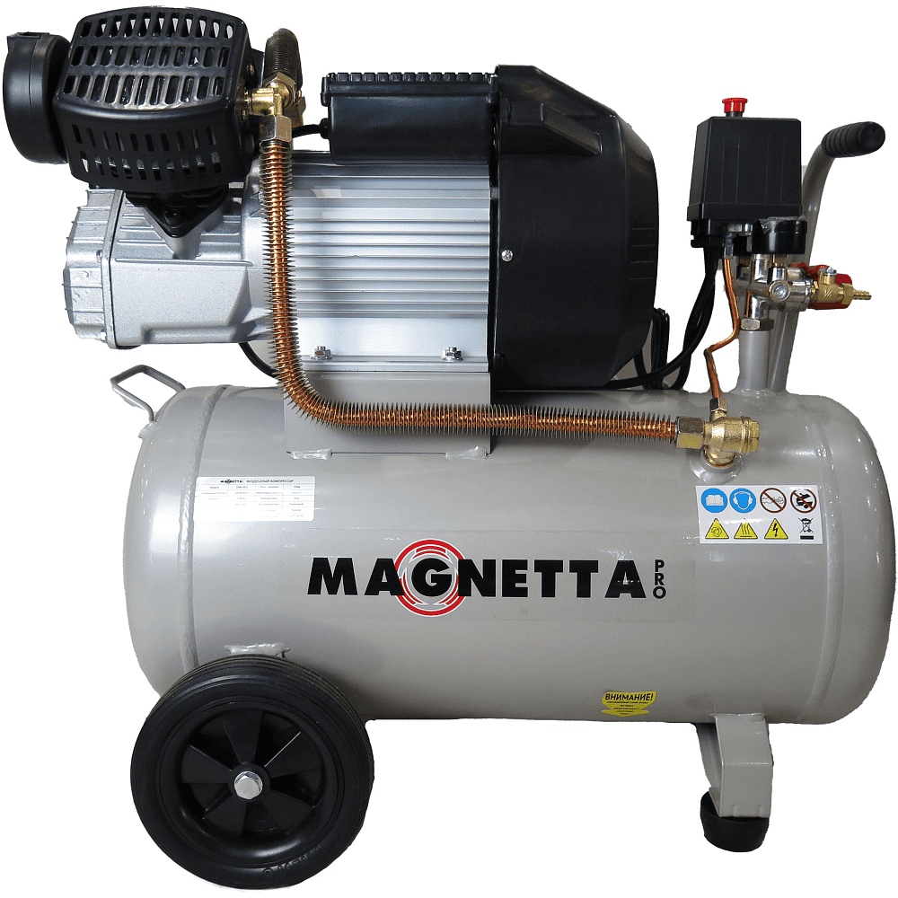 Компрессор воздушный масляный Magnetta SZB0.34/8-40L, прямой привод