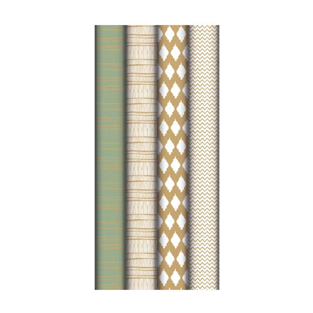 Бумага декоративная в рулоне "Row Craft. Instinct", 2x0.7 м, 70 г/м2, ассорти
