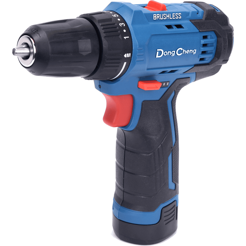 Аккумуляторная дрель-шуруповерт DongCheng DCJZ23-10 (TYPE EK), 12 В, без аккумулятора и зарядного устройства, тип Z