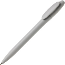 Ручка шариковая автоматическая "Bay MATT", 1.0 мм, серый, стерж. синий