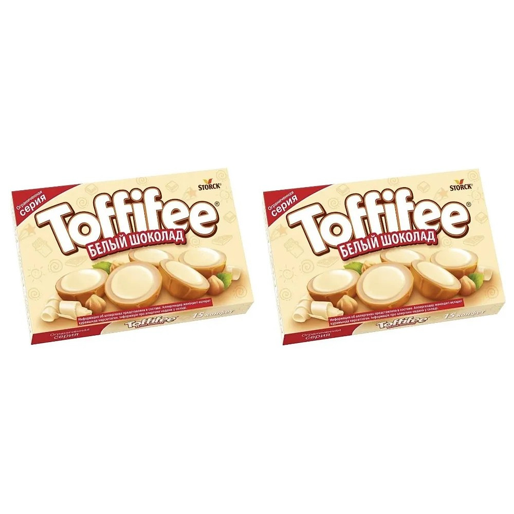 Конфеты "Toffifee",125 гр, белый шоколад