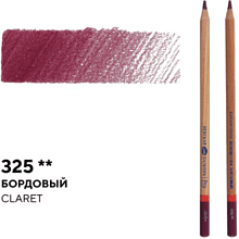 Карандаш цветной "Мастер-класс", 325, бордовый