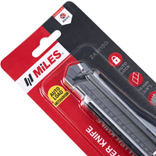 Нож строительный "Kangaro Miles ZA1810G", 18 мм, усиленный