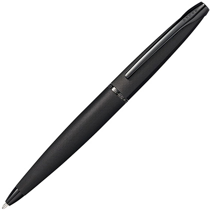Ручка шариковая автоматическая "Cross ATX Brushed Black", 0.7 мм, черный, стержень черный - 2