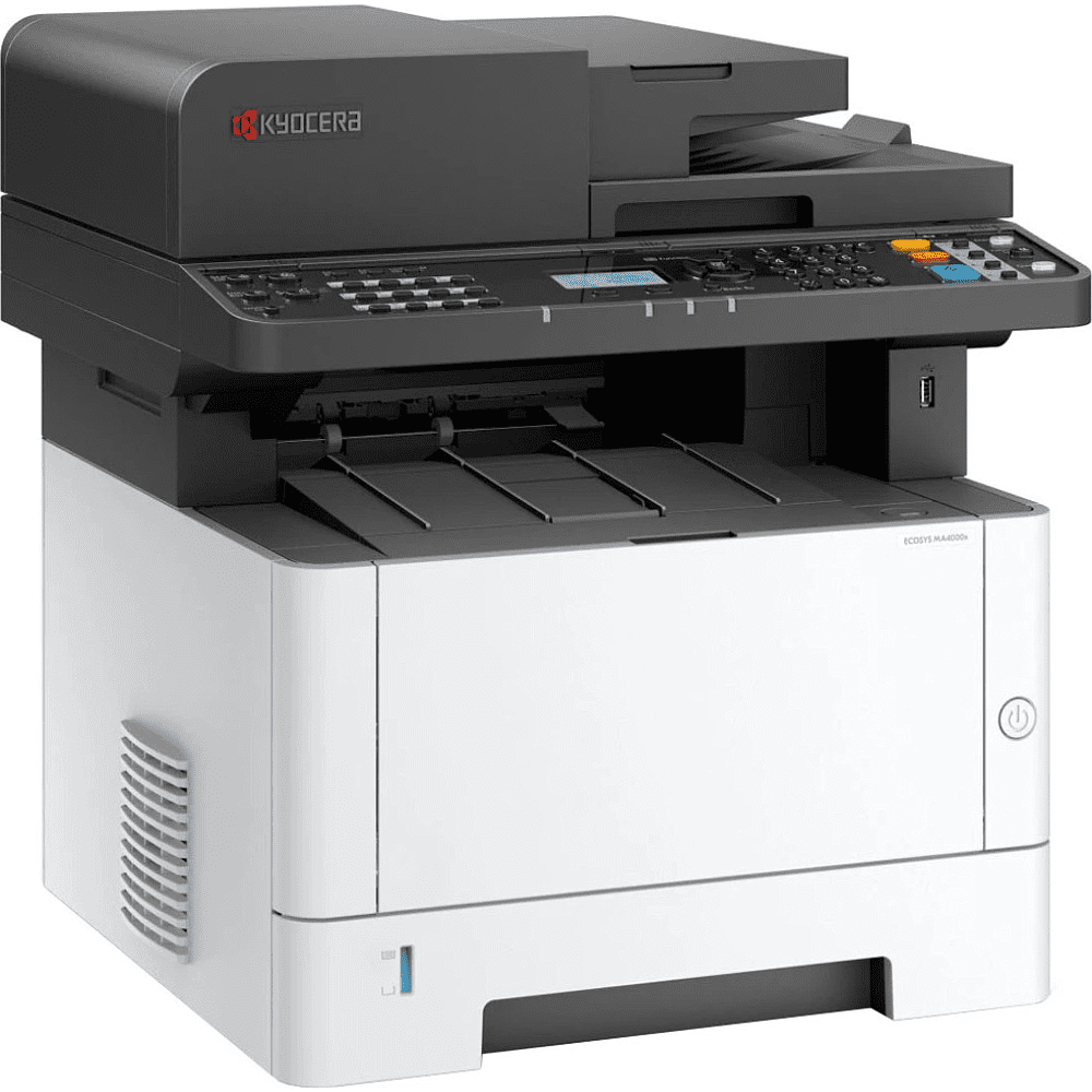 Принтер лазерный монохромный МФУ Kyocera ECOSYS MA4000x  (тонер TK-1275) - 2