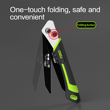 Пила садовая Deli GS EDL-YL2405, 203 мм, складная - 3