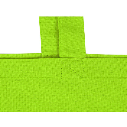 Сумка для покупок "Carryme 140", хлопок, зеленое яблоко - 3