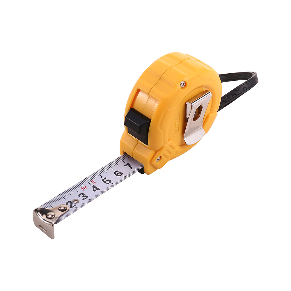 Рулетка Deli "9005B", 5 м, желтый - 3