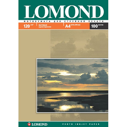 Фотобумага матовая для струйной фотопечати "Lomond", A6, 50 листов, 230 г/м2, матовый - 2
