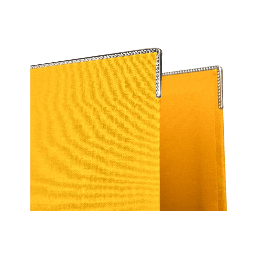 Папка-регистратор "Yesli:", А4, 75 мм, ПВХ, желтый - 4