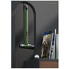 Молоток Deli HS EHT7008L, 0,25 кг, Soft Touch, зеленый - 6