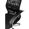 Кресло руководителя "Бюрократ CH-607SL TW-01 Neo Black", сетчатая ткань, хром, черный - 8