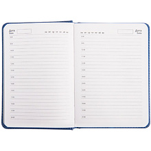 Ежедневник недатированный "Bliss", А5, 145x205 мм, 272 страницы, темно-синий