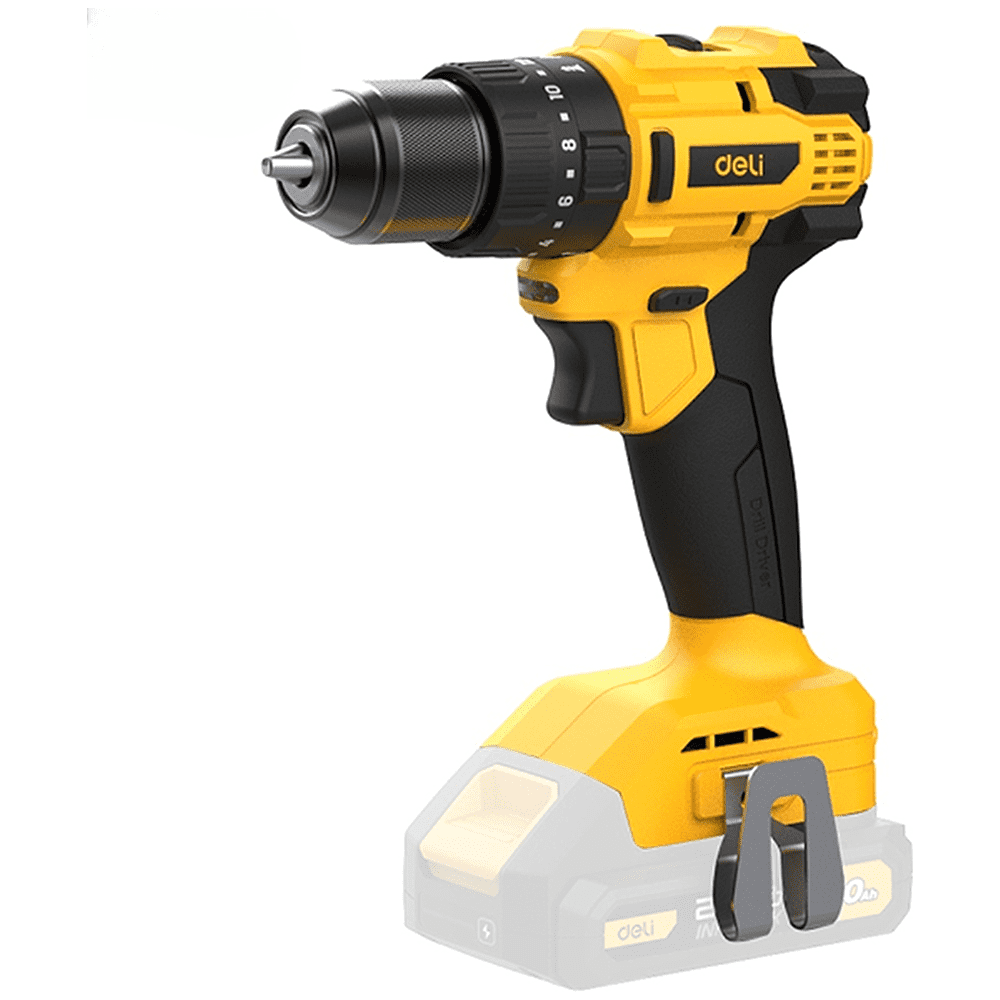 Аккумуляторная дрель-шуруповерт Deli YS DC150Z, 20 В, 50 Нм, без АКБ и З/У, коробка