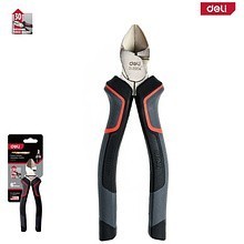 Бокорезы Deli RS EDL0204, 160 мм., красный, черный