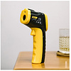 Термометр инфракрасный Deli YS EDL333380, -30-380℃, LCD дисплей, желтый, черный - 9
