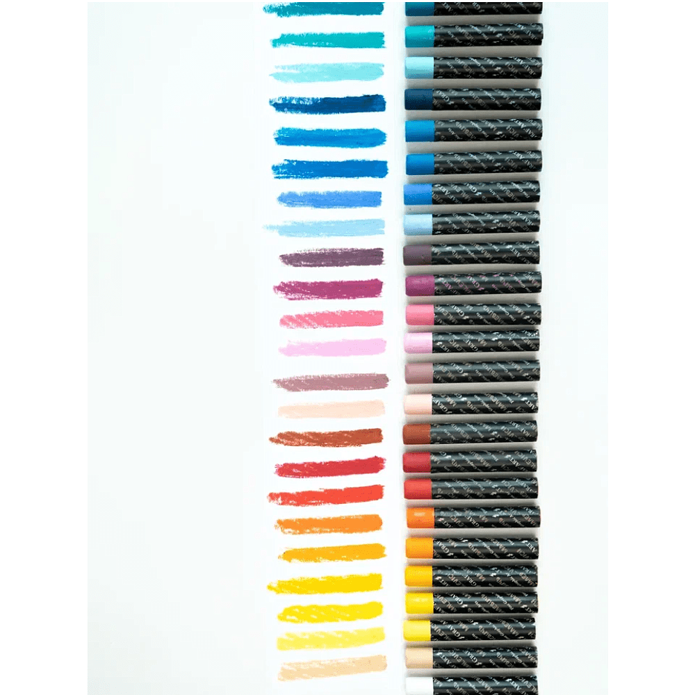 Пастель масляная "Малевичъ" профессиональная, 48 цветов - 8