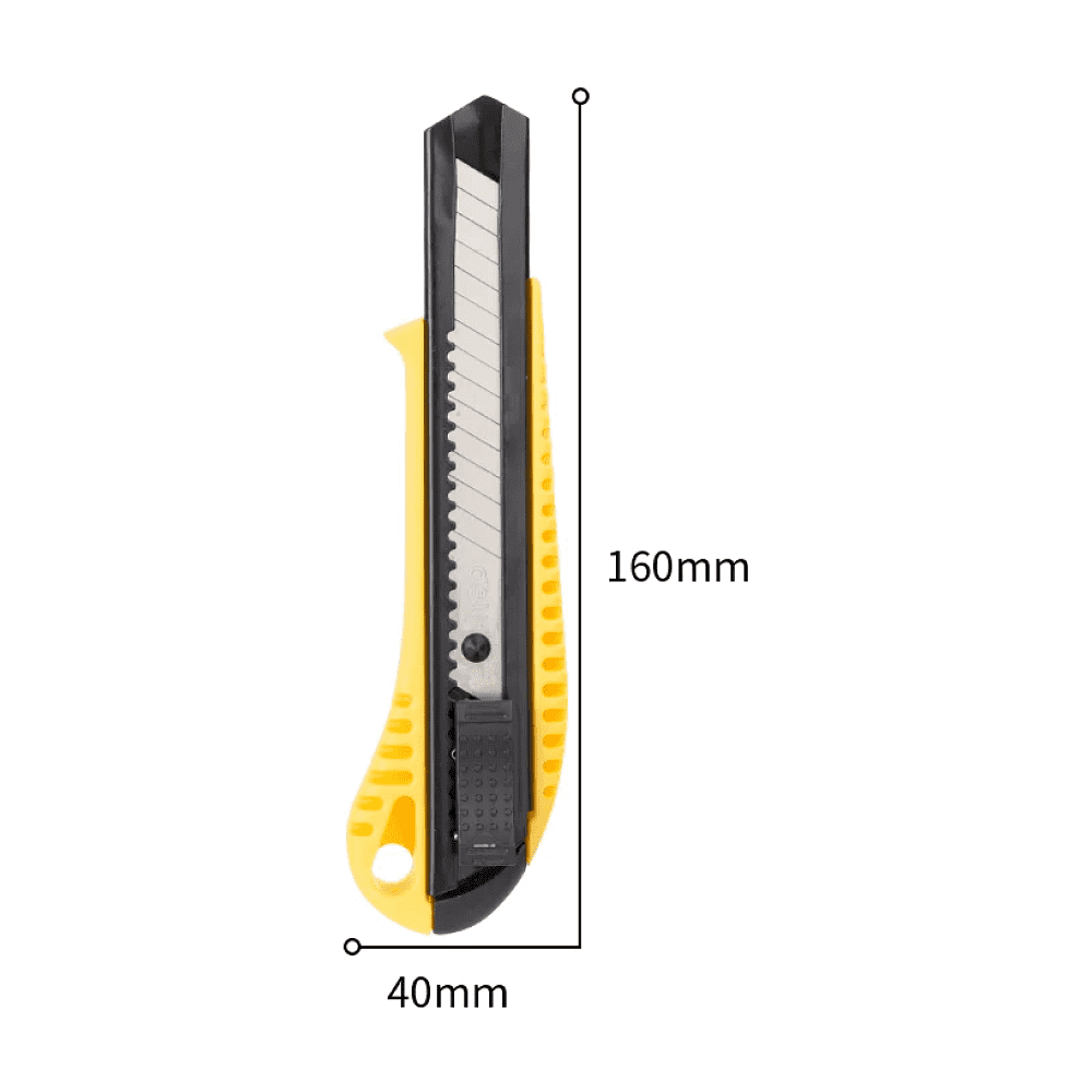 Нож для бумаги "Deli DL003", 18 мм, усиленный - 3