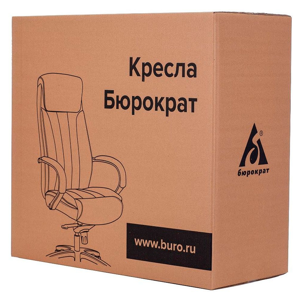 Кресло для руководителя Бюрократ "T-9923SL", кожа, металл, черный - 8