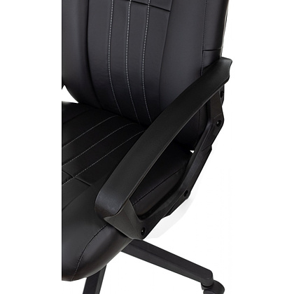 Кресло для руководителя "Бюрократ T-898", экокожа, пластик, черный - 5