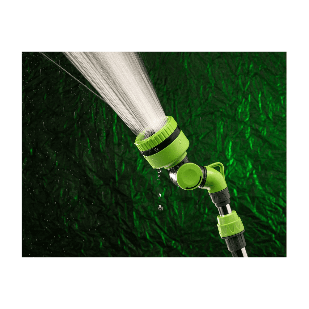 Распылитель телескопический Amigo Grande 79339, 2/4", серый, зеленый - 7
