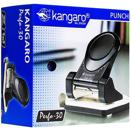 Дырокол Kangaro "Perfo-30", 30 листов, ассорти - 4