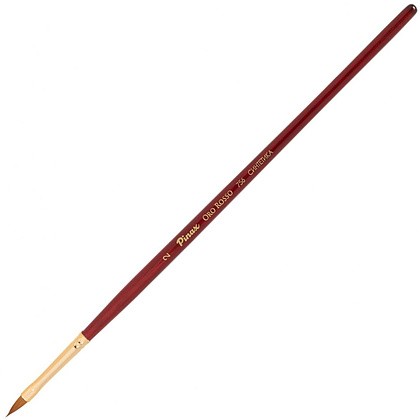 Кисть для рисования "Pinax ORO ROSSO", синтетика, "кошачий язык", №2