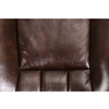 Кресло для руководителя "KING A" поворотное, хром, натуральная кожа, темно-коричневый - 2