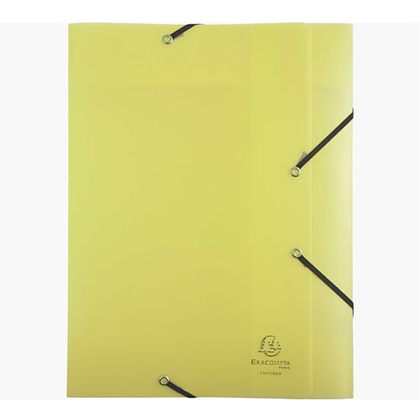 Папка на резинках "Chromaline Pastel", A4, 25 мм, пласт., ассорти - 3