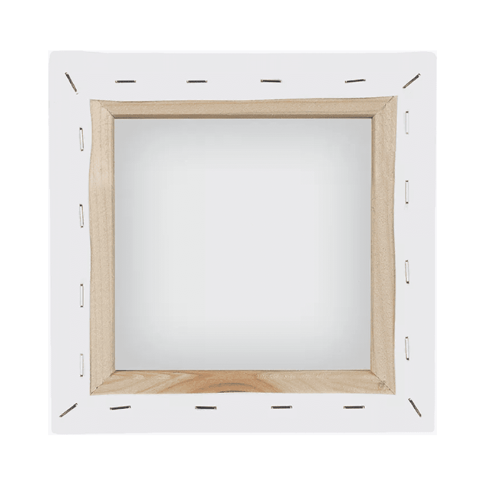 Бумага акварельная на подрамнике "Малевичъ", 30х30 см, хлопок, 300 г/м2, среднее зерно - 3