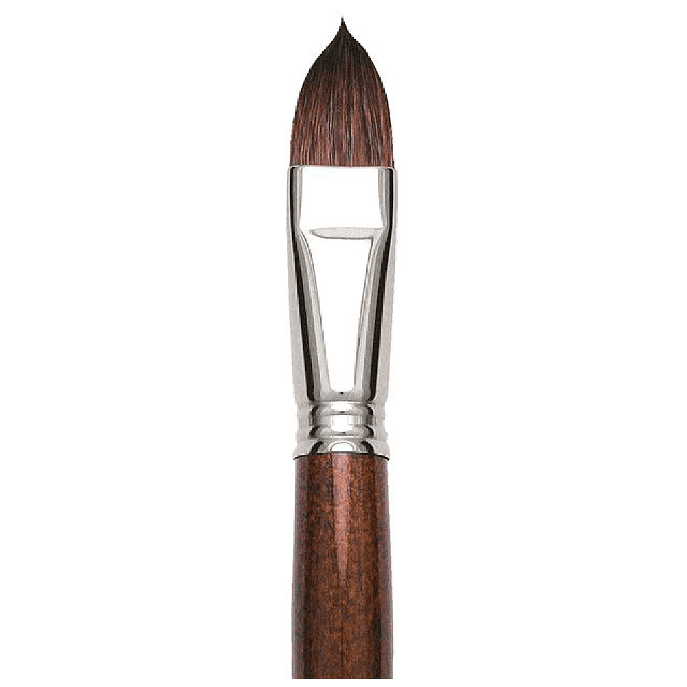 Кисть для рисования "Escoda Versatil Brush L/H 3042", синтетика, "кошачий язык", №20 - 2