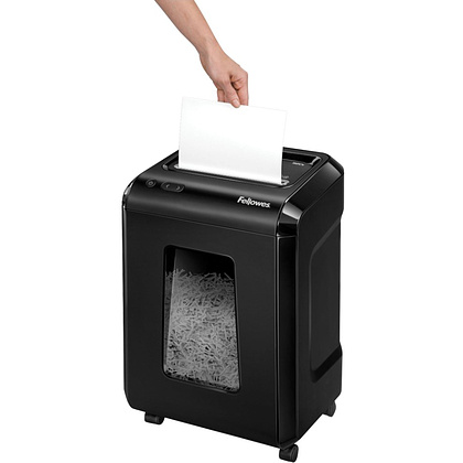 Уничтожитель Fellowes PowerShred 92Cs, DIN P-4, 4х38 мм, 18 листов., 25 литров., SafeSense - 4