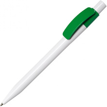 Ручка шариковая автоматическая "Pixel PX B", 1.0 мм, белый, зеленый, стерж. синий